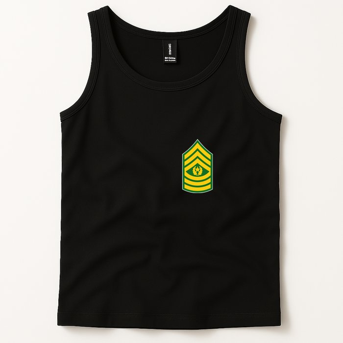 Command Sergeant Major Military Badge Tank Top