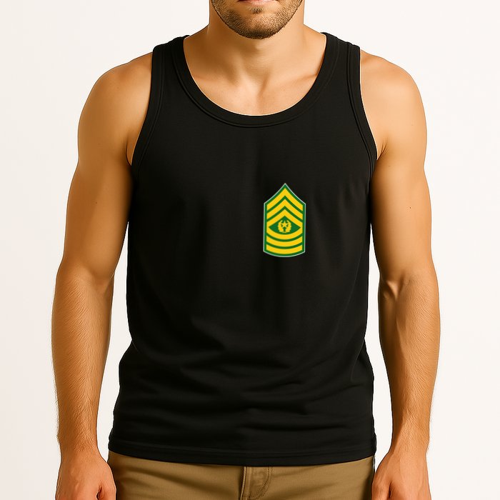 Command Sergeant Major Military Badge Tank Top