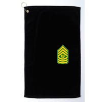 Command Sergeant Major Military Badge Golf Towel