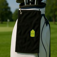 Command Sergeant Major Military Badge Golf Towel