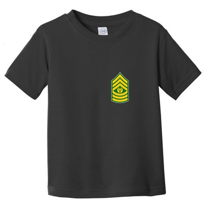 Command Sergeant Major Military Badge Toddler T-Shirt