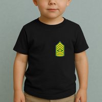 Command Sergeant Major Military Badge Toddler T-Shirt