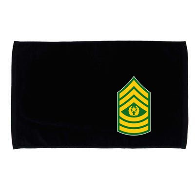 Command Sergeant Major Military Badge Microfiber Hand Towel