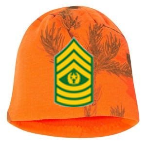 Command Sergeant Major Military Badge Kati - Camo Knit Beanie