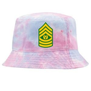 Command Sergeant Major Military Badge Tie-Dyed Bucket Hat