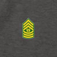 Command Sergeant Major Military Badge Vector Backpack