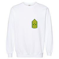 Command Sergeant Major Military Badge Garment-Dyed Sweatshirt
