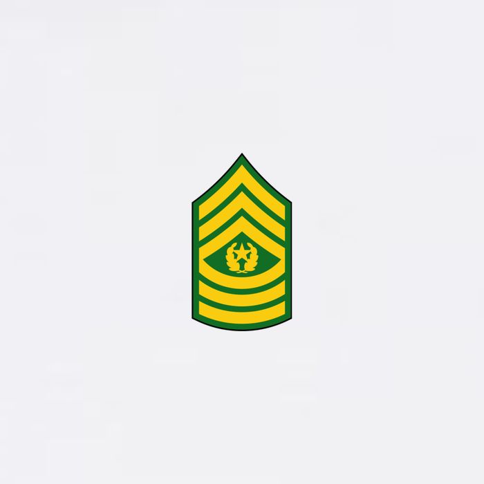 Command Sergeant Major Military Badge Garment-Dyed Sweatshirt
