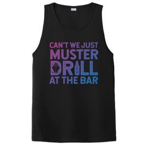 Cruise Ship Muster Drill Funny Drunk Cruise Great Gift PosiCharge Competitor Tank