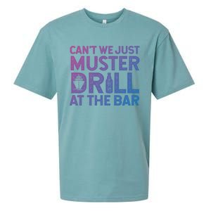 Cruise Ship Muster Drill Funny Drunk Cruise Great Gift Sueded Cloud Jersey T-Shirt