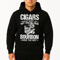 Cigars Solve Most Of My Problems Bourbon Does The Rest Sweatshirt Hoodie