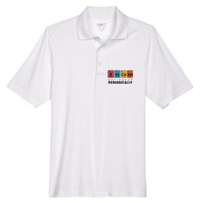 Chemistry Sarcasm May Occur Periodically Periodic Table Men's Origin Performance Pique Polo