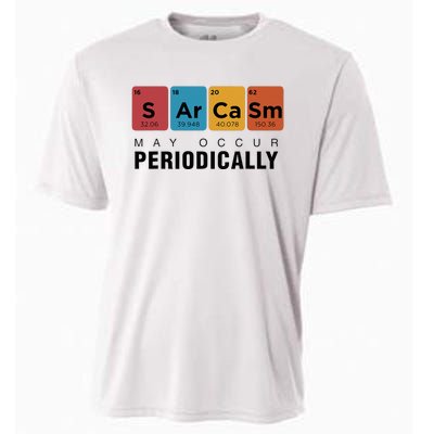 Chemistry Sarcasm May Occur Periodically Periodic Table Cooling Performance Crew T-Shirt