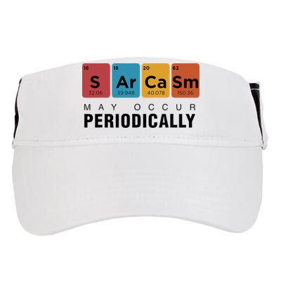 Chemistry Sarcasm May Occur Periodically Periodic Table Adult Drive Performance Visor