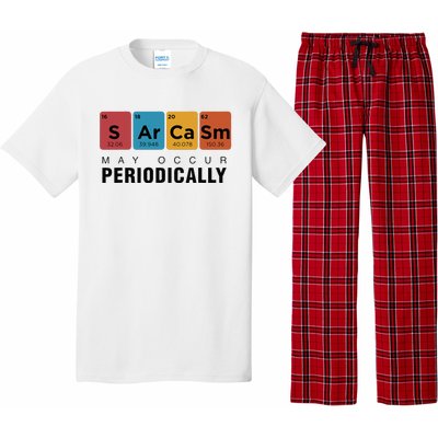 Chemistry Sarcasm May Occur Periodically Periodic Table Pajama Set