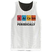 Chemistry Sarcasm May Occur Periodically Periodic Table Mesh Reversible Basketball Jersey Tank