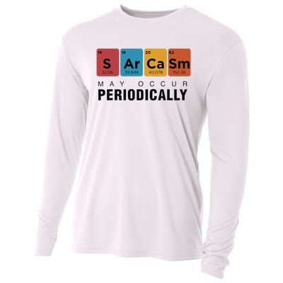 Chemistry Sarcasm May Occur Periodically Periodic Table Cooling Performance Long Sleeve Crew