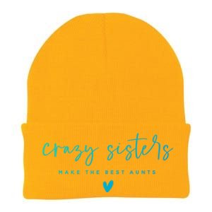 Crazy Sisters Make The Best Aunts Great Gift Knit Cap Winter Beanie