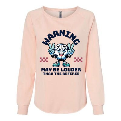 Cute Soccer Mama Mothers Day Gift For Soccer Mom Soccer Lover Womens California Wash Sweatshirt