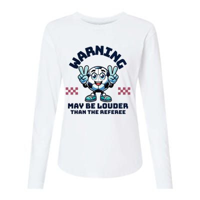 Cute Soccer Mama Mothers Day Gift For Soccer Mom Soccer Lover Womens Cotton Relaxed Long Sleeve T-Shirt