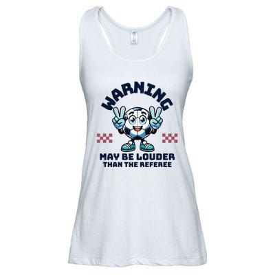 Cute Soccer Mama Mothers Day Gift For Soccer Mom Soccer Lover Ladies Essential Flowy Tank