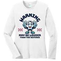 Cute Soccer Mama Mothers Day Gift For Soccer Mom Soccer Lover Ladies Long Sleeve Shirt