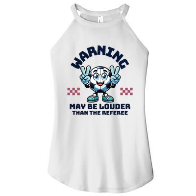 Cute Soccer Mama Mothers Day Gift For Soccer Mom Soccer Lover Women's Perfect Tri Rocker Tank