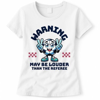 Cute Soccer Mama Mothers Day Gift For Soccer Mom Soccer Lover Women's T-Shirt