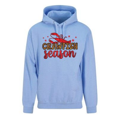 Crawfish Season Mardi Gras Purple Green Gold Unisex Surf Hoodie