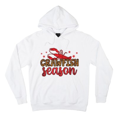 Crawfish Season Mardi Gras Purple Green Gold Hoodie