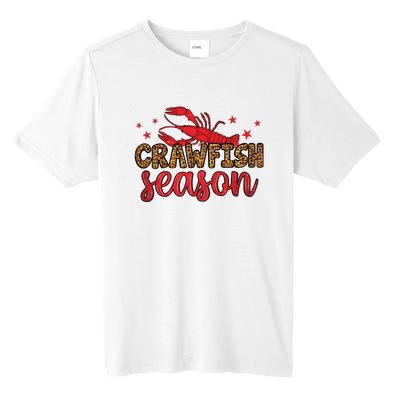 Crawfish Season Mardi Gras Purple Green Gold Tall Fusion ChromaSoft Performance T-Shirt