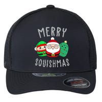 Cute Squishmallow Merry Squishmas Ugly Sweater Family Pjs Flexfit Unipanel Trucker Cap