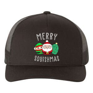 Cute Squishmallow Merry Squishmas Ugly Sweater Family Pjs Yupoong Adult 5-Panel Trucker Hat