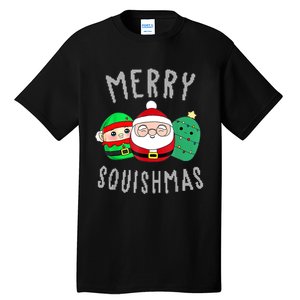 Cute Squishmallow Merry Squishmas Ugly Sweater Family Pjs Tall T-Shirt