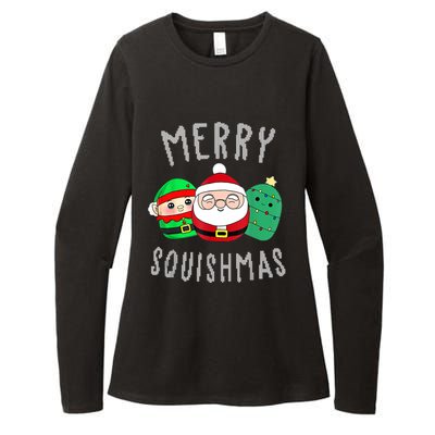 Cute Squishmallow Merry Squishmas Ugly Sweater Family Pjs Womens CVC Long Sleeve Shirt