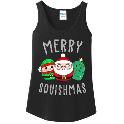 Cute Squishmallow Merry Squishmas Ugly Sweater Family Pjs Ladies Essential Tank