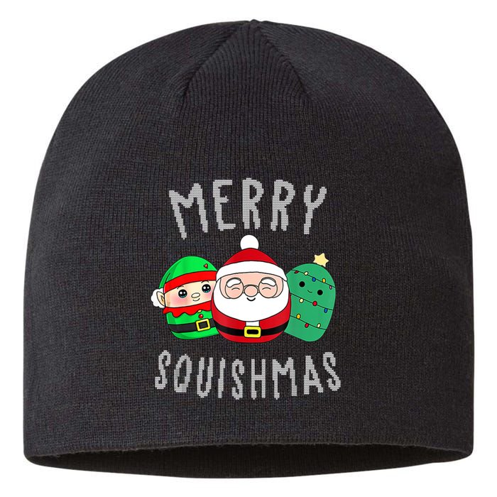 Cute Squishmallow Merry Squishmas Ugly Sweater Family Pjs Sustainable Beanie