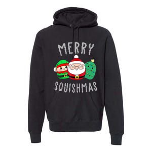 Cute Squishmallow Merry Squishmas Ugly Sweater Family Pjs Premium Hoodie