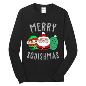 Cute Squishmallow Merry Squishmas Ugly Sweater Family Pjs Tall Long Sleeve T-Shirt