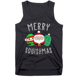 Cute Squishmallow Merry Squishmas Ugly Sweater Family Pjs Tank Top