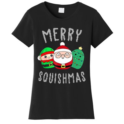 Cute Squishmallow Merry Squishmas Ugly Sweater Family Pjs Women's T-Shirt