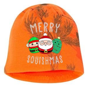 Cute Squishmallow Merry Squishmas Ugly Sweater Family Pjs Kati - Camo Knit Beanie