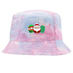 Cute Squishmallow Merry Squishmas Ugly Sweater Family Pjs Tie-Dyed Bucket Hat