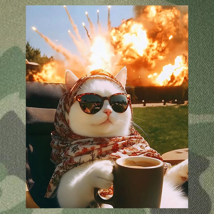 Cat Scarf Meme Drinking Coffee Selfie Chill Explosive Comet  Legacy Tie Dye Trucker Hat