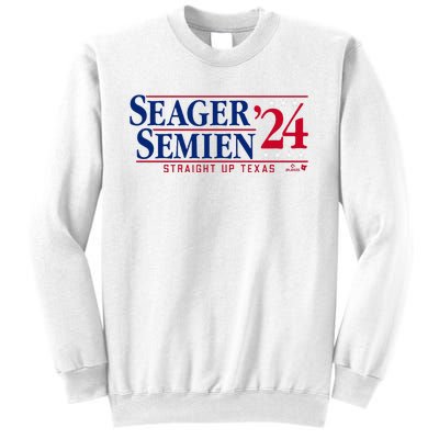 Corey Seager & Marcus Semien 24 Texas Baseball Sweatshirt