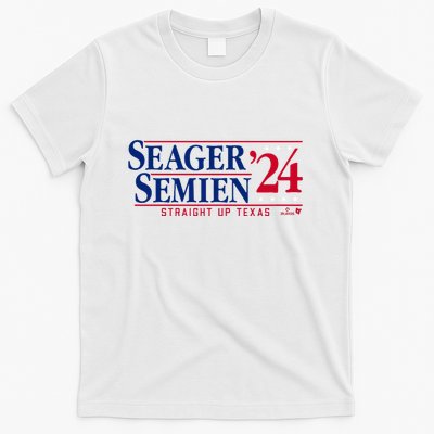 Corey Seager & Marcus Semien 24 Texas Baseball T-Shirt