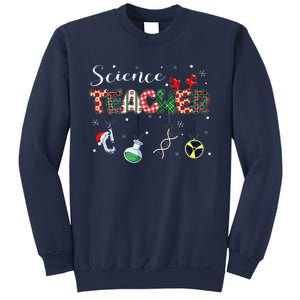 Christmas Science Medical Lab Stem Teacher Chemistry Chemist Sweatshirt