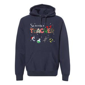 Christmas Science Medical Lab Stem Teacher Chemistry Chemist Premium Hoodie