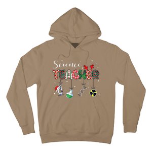 Christmas Science Medical Lab Stem Teacher Chemistry Chemist Hoodie