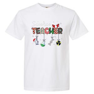 Christmas Science Medical Lab Stem Teacher Chemistry Chemist Garment-Dyed Heavyweight T-Shirt